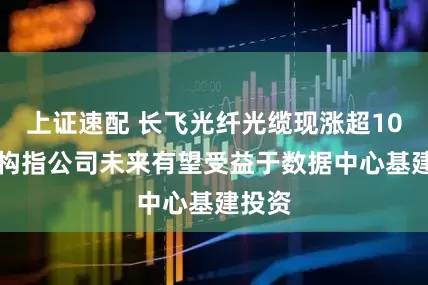 上证速配 长飞光纤光缆现涨超10% 机构指公司未来有望受益于数据中心基建投资