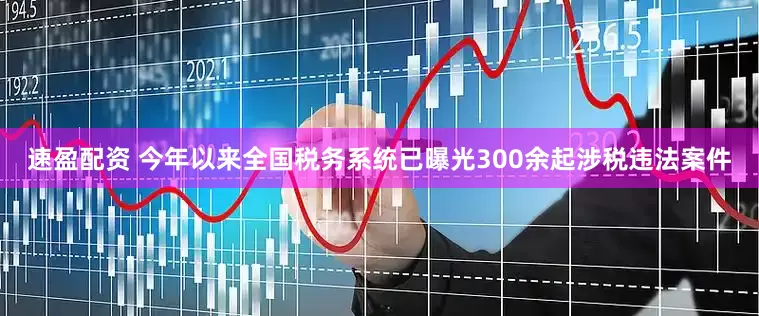 速盈配资 今年以来全国税务系统已曝光300余起涉税违法案件