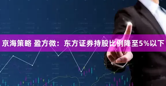 京海策略 盈方微：东方证券持股比例降至5%以下