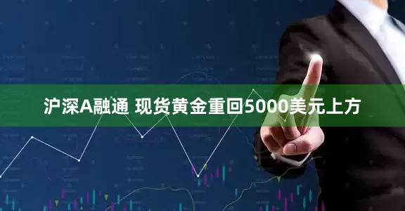 沪深A融通 现货黄金重回5000美元上方